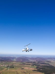 Tragschrauber-Ausflug nach Degerfeld