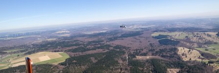 Tragschrauber-Ausflug nach Degerfeld