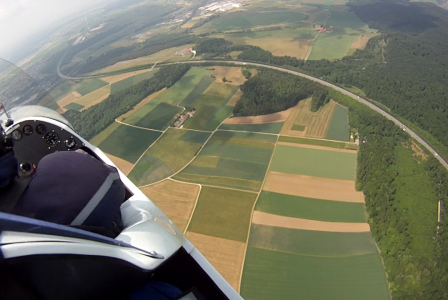 Gyro Überlandflug
